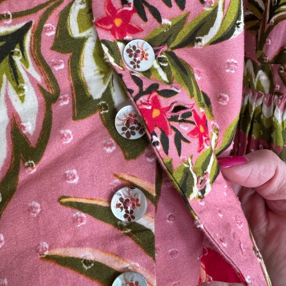 FARM Rio Pink Floral Mini Dress - Picture 5 of 6